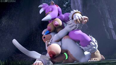 Werehog Goes Wild In The Hood