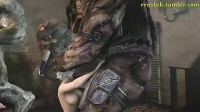Rrostek's Monstrous Orgy with the DoA Girls