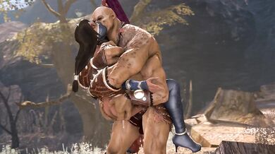 - Kitana's Creamy Tale of Goro's Rough Love