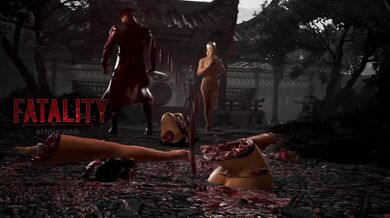 Kenshi's Second Fatality: Nude Kitana Gets Rekt in HD Quality