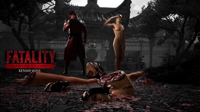 Kenshi's Second Fatality: Nude Kitana Gets Rekt in HD Quality