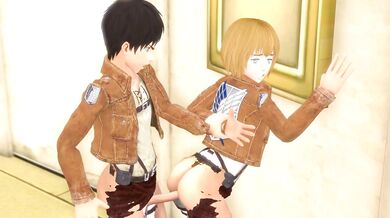 Eren's Cock is the Beast, but Armin's Ass is a Treat