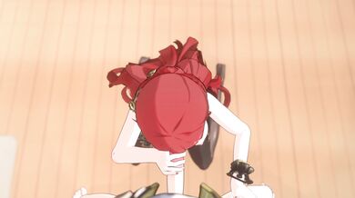 - Slutty Himeko sucks cock like a pro!