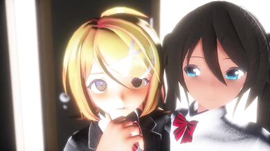 Creepy Orgy with Rin-chan, Miku-chan, and Zombies