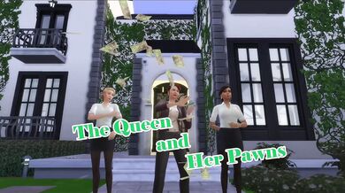 Hardcore Lesbian Sex and Futa Fun in The Queen and Her Pawns: a Sims 4 Porn Parody!