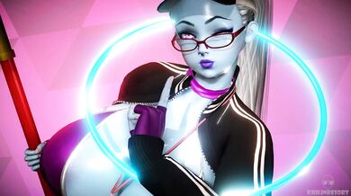 Busty Anime Slut Gets Drilled in the Ass During Rigorous Training Session