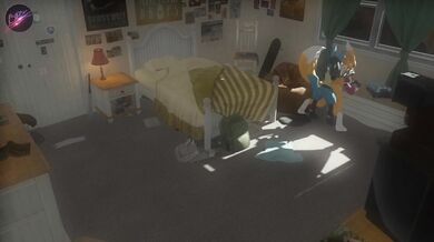 Lucario and Renamon's Erotic Adventures in Their Room