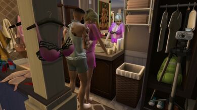 Cougar Seduction: Horny Milf Cheats on Clueless Hubby in 'The Sims 4'