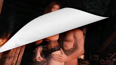Futa Seduction at the Bar with Adventurer's Hard Rod