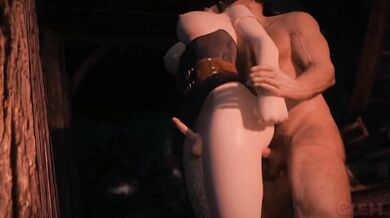Futa Seduction at the Bar with Adventurer's Hard Rod