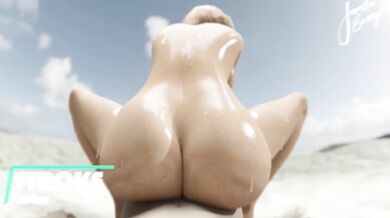 Tantalizing Tides of Pleasure - Edging JOI CHALLENGE on the Beach