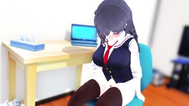 - Futanari Hikari's Solo Pleasure