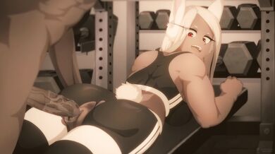 [One Guy's] Workout Buddy, Mirko, Shows Off His Muscles in the Gym [Nekololisama]