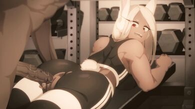 [One Guy's] Workout Buddy, Mirko, Shows Off His Muscles in the Gym [Nekololisama]