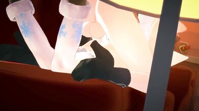 Sweet Lesbian Love: Shishiro Botan and Yukihana Lamy in 'Hololive' Kink