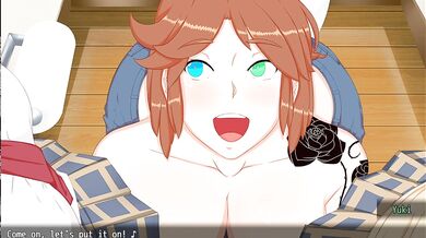 Two Futas Get Blown By A Girl