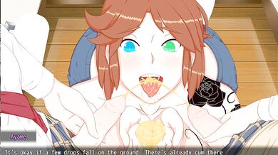 Two Futas Get Blown By A Girl