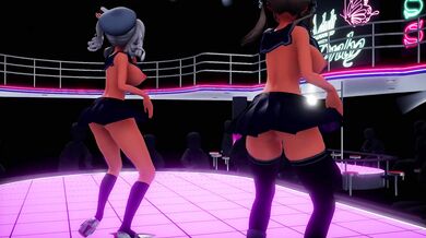 Prinz Eugen & Kashima's 'Persecution Complex Cellphone Gi': A LOL Ecchi Dancing Adventure