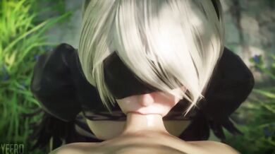 Sexy Cyborg Seduction - Nier Automata 2B's Erotic Awakening