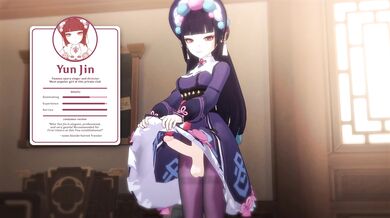 Liyue's Twin Tail Futanari Rendezvous in Genshin Impact (4K)