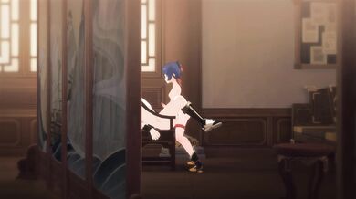 Liyue's Twin Tail Futanari Rendezvous in Genshin Impact (4K)