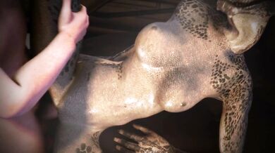 Horny Argonian Gets Fucked by Human