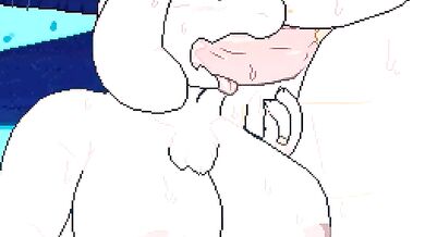 King Asgore Receives Oral Pleasure from Queen Toriel