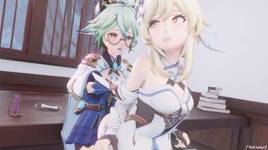 Happy Accident in Mondstadt: A Wet and Messy Night to Remember