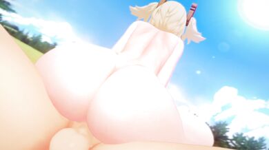 White Bitch Getting Gangbanged in Public