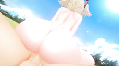 White Bitch Getting Gangbanged in Public