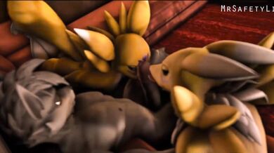 Renamon Gets Fucked By Sly in 'MrSafetyLion'