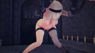 [MMDSunrise] 2B's Insect Sexcapade