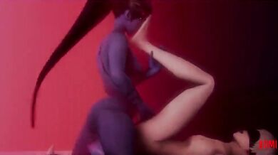 Widowmaker and 9S Getting Fucked Hard - Dominothecat