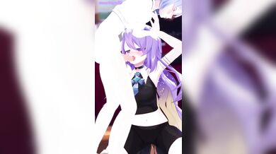 Twin Tail Tease: Suzutaro's XXX Dream with Pekora and Moona