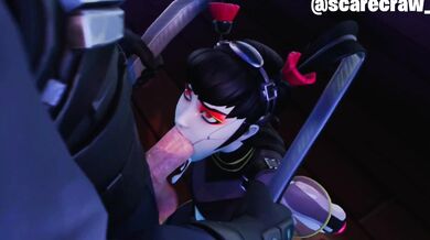 Fortnite Scarecrow's Night Stalker Fuckfest with Tsuki