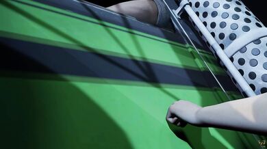 Lot Lizard - A horny truck stop hooker gets fucked by a group of rough truckers!