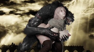 Melina Gets Banged by a Lycanthrope [Dicesfm]