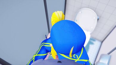 Public Toilet Fellatio with KhaoMMD