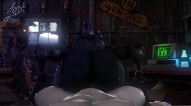 Dick Driven Deep into Virgin Slit by the Robotic Ass of AdrianDustRed