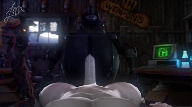 Dick Driven Deep into Virgin Slit by the Robotic Ass of AdrianDustRed