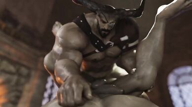 Gay Dragon Agony with Anal Penetration