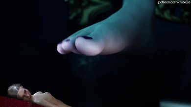 Dimitrescu's Feet Dominate the Sexy Vampires