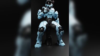 Gaping Madeleine's Throat With a Huge Cock in 'Halo'