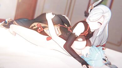 Chongyun's Anal Initiation by Shenhe [Kyonko0087]