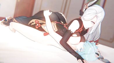 Chongyun's Anal Initiation by Shenhe [Kyonko0087]