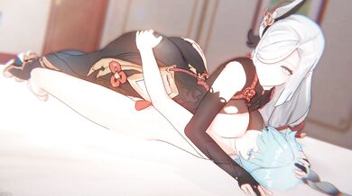 Chongyun's Anal Initiation by Shenhe [Kyonko0087]
