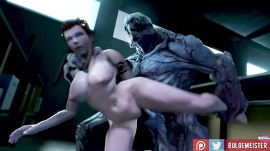 Brigitte's Satanic Sodomy by the Bulge Master