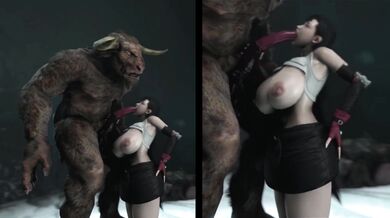 Bangin' the Busty Brunette: Tifa's Hottest Sexcapades