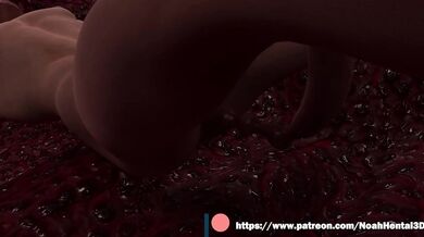 Tentacle Milking 4 Third Person Perspective with Sound Effects