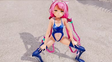 Shameless Slut Gets DP'd by Her Two Hot Neighbors in the Kitchen